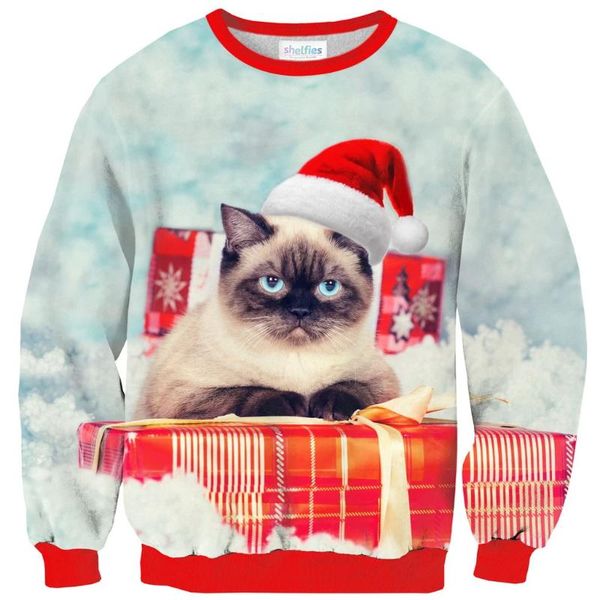 pullover girls sweater winter autumn children christmas clothing baby girl kids cartoon print warm men women sweaters, Blue 
pullover girls sweater winter autumn children christmas clothing baby girl kids cartoon print warm men women sweaters, Blue