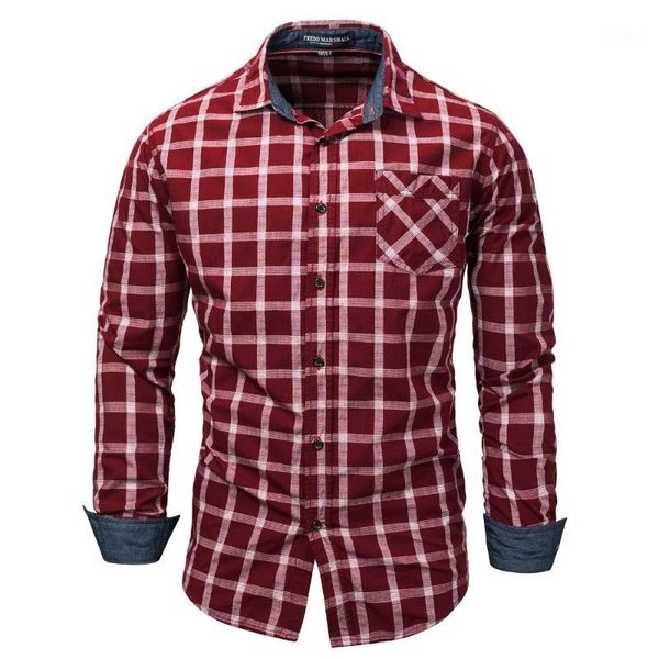 men plaid shirt 100% cotton 2019 spring autumn casual long sleeve shirt soft comfort slim fit styles brand man clothes1, White;black
men plaid shirt 100% cotton 2019 spring autumn casual long sleeve shirt soft comfort slim fit styles brand man clothes1, White;black