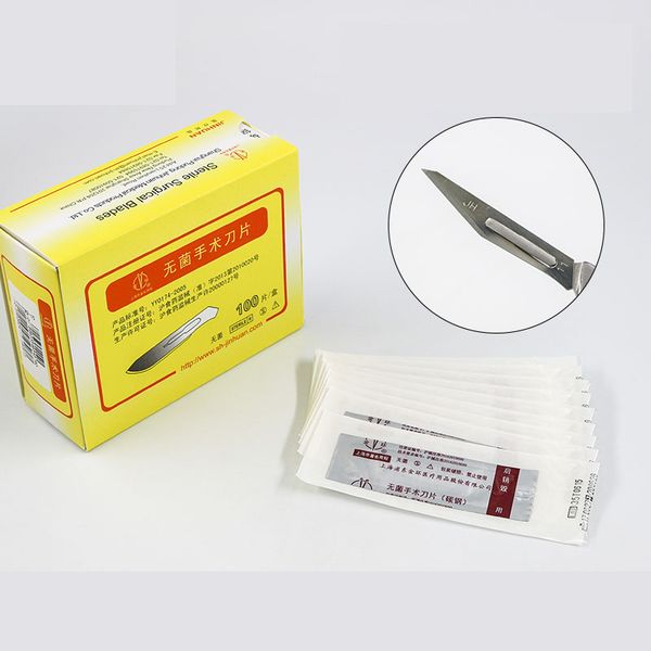 shanghai jinhuan blade plastic surgery sterile medical disposable carbon steel pointed round head independent blade
shanghai jinhuan blade plastic surgery sterile medical disposable carbon steel pointed round head independent blade