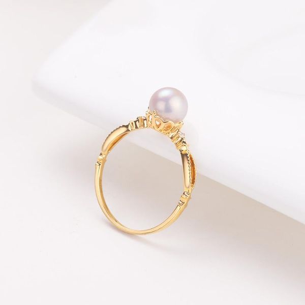 cluster rings nymph genuine 18k gold ring natural akoya seawater pearl fine jewelry real solid au750 for women luxury zircon wedding gift r5, Golden;silver
cluster rings nymph genuine 18k gold ring natural akoya seawater pearl fine jewelry real solid au750 for women luxury zircon wedding gift r5, Golden;silver