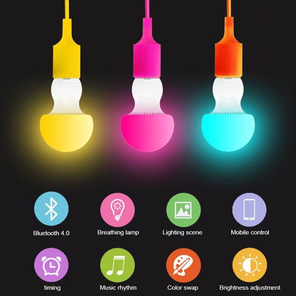 bulbs bluetooth led bulb e27 rgbw 6w 4.0 smart light timer color changeable by ios / android app dimmable ac85-265v
bulbs bluetooth led bulb e27 rgbw 6w 4.0 smart light timer color changeable by ios / android app dimmable ac85-265v