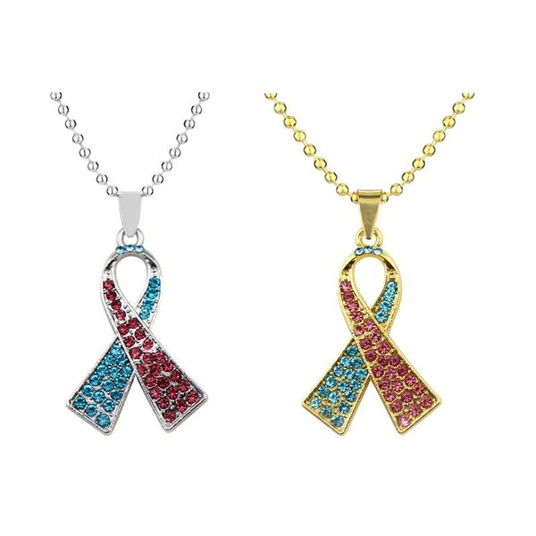 chains aids awareness pink ribbon pendant necklace charm inlaid rhinestone crystal jewelry charity warm gift, Silver
chains aids awareness pink ribbon pendant necklace charm inlaid rhinestone crystal jewelry charity warm gift, Silver