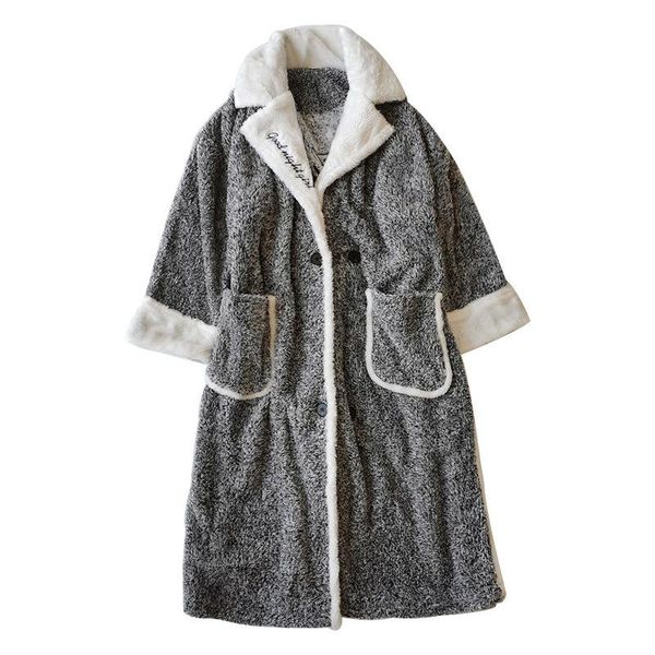 women's sleepwear female velvet nightgown autumn winter lady bathrobe casual daily comfortable smooth elegant warm cute homewear, Black;red
women's sleepwear female velvet nightgown autumn winter lady bathrobe casual daily comfortable smooth elegant warm cute homewear, Black;red