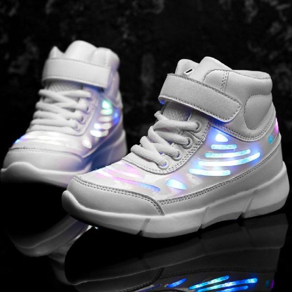 sneakers children lighted shoes boys girls led glowing luminous usb charging fashion party cool sports, Black;red
sneakers children lighted shoes boys girls led glowing luminous usb charging fashion party cool sports, Black;red