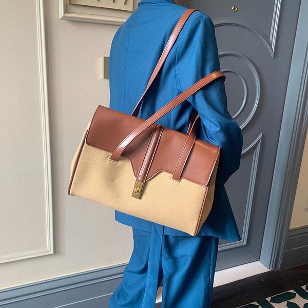 evening bags large capacity ladies shoulder bag fashion stitching underarm luxury leather tote casual travel women
evening bags large capacity ladies shoulder bag fashion stitching underarm luxury leather tote casual travel women