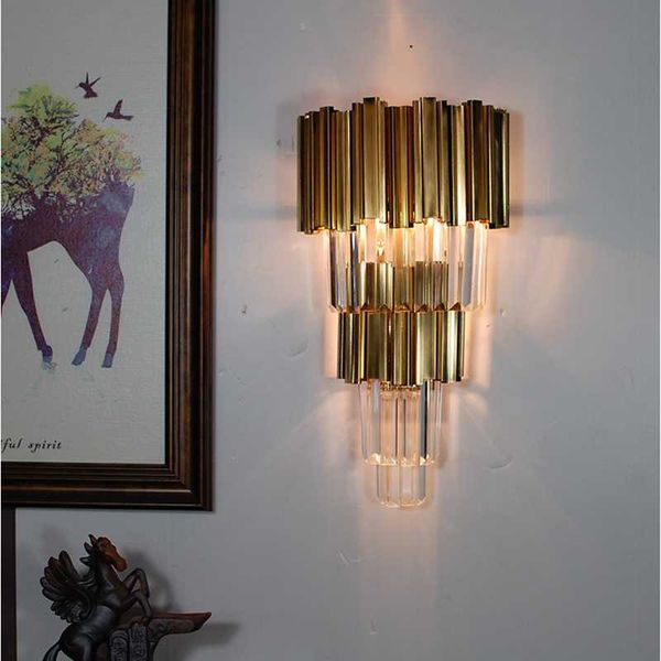 wall lamp postmodern crystal simple creative light luxury living room tv nordic aisle corridor bedroom bedside
wall lamp postmodern crystal simple creative light luxury living room tv nordic aisle corridor bedroom bedside