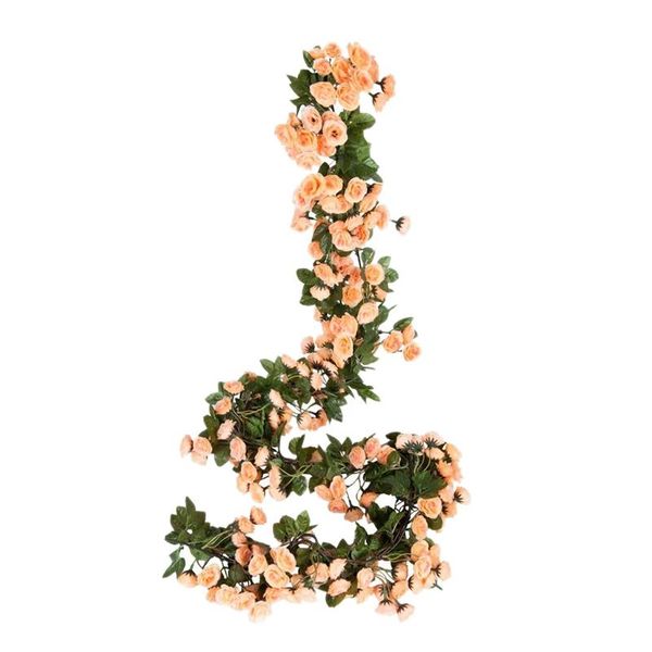 2pcs 69 heads fake rose vine flowers plants artificial flower hanging rose wedding party garden craft art decor,yellow
2pcs 69 heads fake rose vine flowers plants artificial flower hanging rose wedding party garden craft art decor,yellow