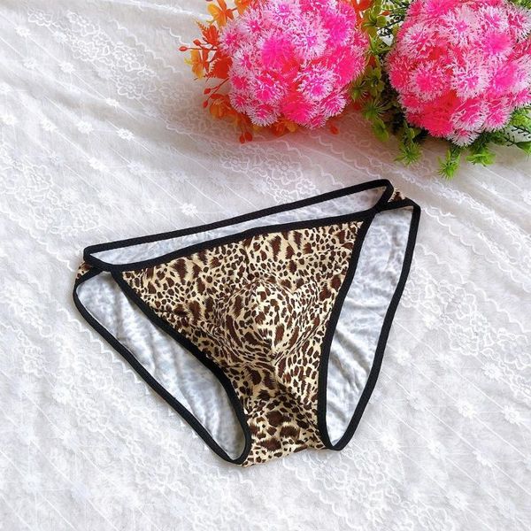 underpants men leopard thongs u convex briefs breathable g string bikini scrotum bulge panties erotic, Black;white
underpants men leopard thongs u convex briefs breathable g string bikini scrotum bulge panties erotic, Black;white