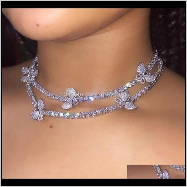 chokers & pendants iced out chain butterfly choker necklace mens womens gold sier hip hop necklaces jewelry drop delivery 2021 rurvi, Golden;silver
chokers & pendants iced out chain butterfly choker necklace mens womens gold sier hip hop necklaces jewelry drop delivery 2021 rurvi, Golden;silver