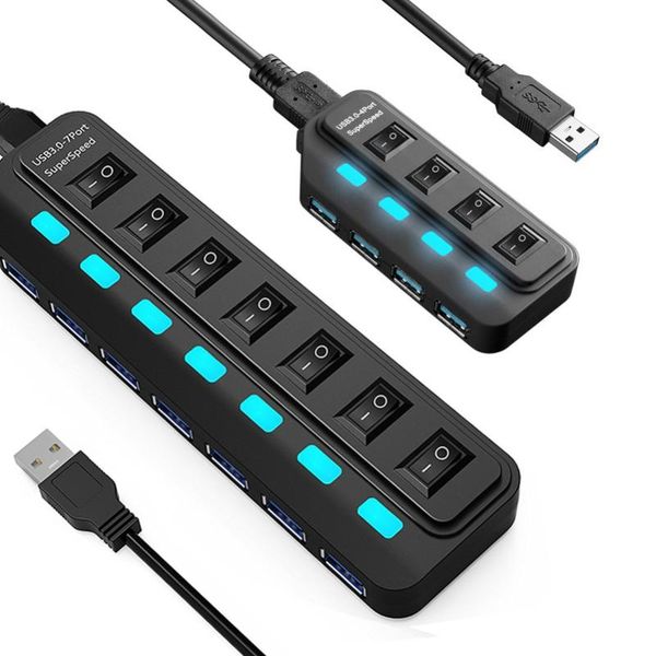 smart power plugs 5gbps high speed usb hub 4/7 port usb3.0 separate on/off switch 60cm cable compatible usb2.0/usb1.1 adapter pc fitting
smart power plugs 5gbps high speed usb hub 4/7 port usb3.0 separate on/off switch 60cm cable compatible usb2.0/usb1.1 adapter pc fitting