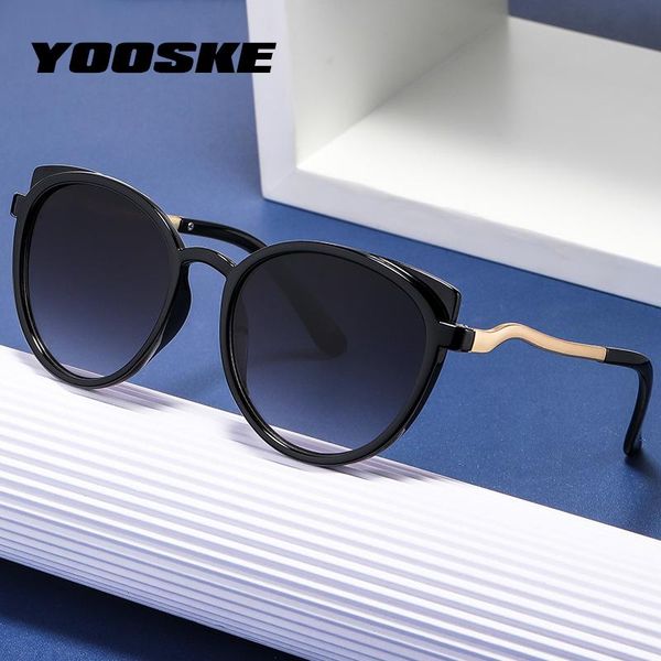 sunglasses yooske brand designer cat eye women vintage mirror lenses sun glasses female gradient shades eyewear uv400, White;black
sunglasses yooske brand designer cat eye women vintage mirror lenses sun glasses female gradient shades eyewear uv400, White;black