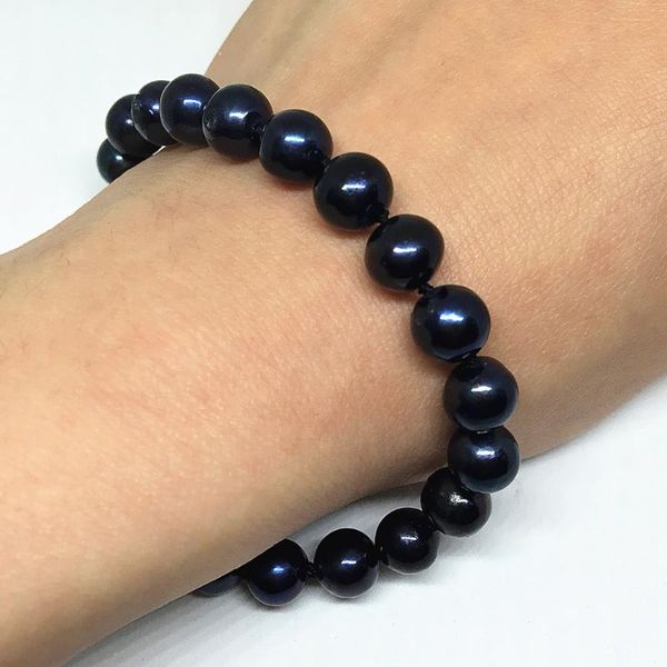 beaded, strands high grade black freshwater cultured natural pearl 7-8,8-9mm approx round beads bracelet lovely jewelry 7.5inch b1524
beaded, strands high grade black freshwater cultured natural pearl 7-8,8-9mm approx round beads bracelet lovely jewelry 7.5inch b1524