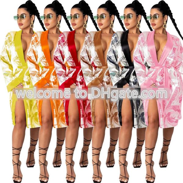 6 colors europe and america selling new women's spring and autumn loose casual satin pajamas women's nightgown fashion clothes, Black;red
6 colors europe and america selling new women's spring and autumn loose casual satin pajamas women's nightgown fashion clothes, Black;red
