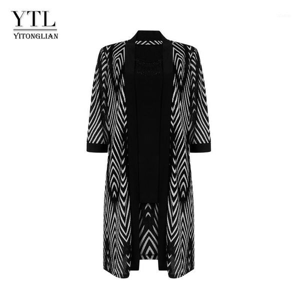 women's blouses & shirts yitonglian 3/4 sleeve striped kimono vest blusa female long jackets outfits chiffon wrapped cardigan, White
women's blouses & shirts yitonglian 3/4 sleeve striped kimono vest blusa female long jackets outfits chiffon wrapped cardigan, White