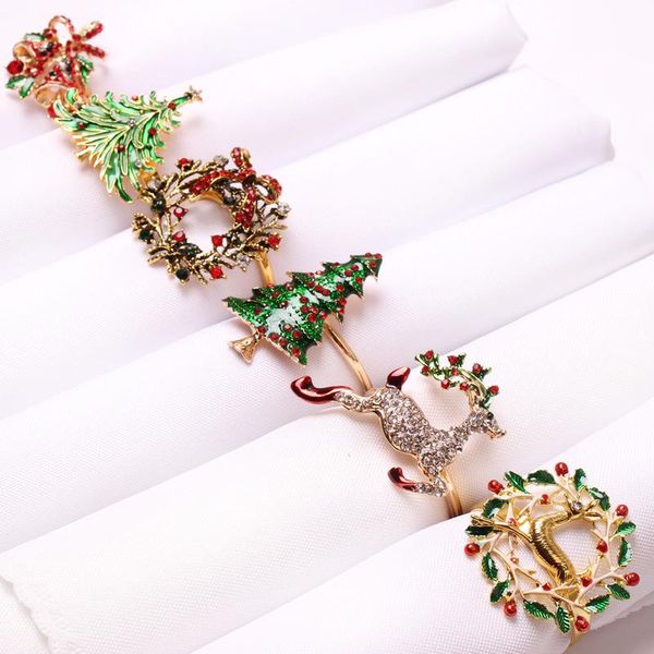 napkin rings christmas metal xmas tree elk wreath jingle bell diamond shiny bow for kitchen table decors
napkin rings christmas metal xmas tree elk wreath jingle bell diamond shiny bow for kitchen table decors