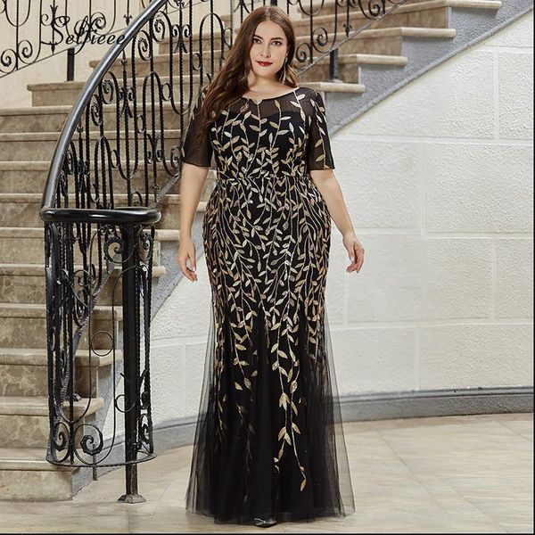 robe longue elegant mermaid o neck short sleeve summer maxi dress bodycon plus size dress woman party night robe femme vestidos, Black;gray
robe longue elegant mermaid o neck short sleeve summer maxi dress bodycon plus size dress woman party night robe femme vestidos, Black;gray