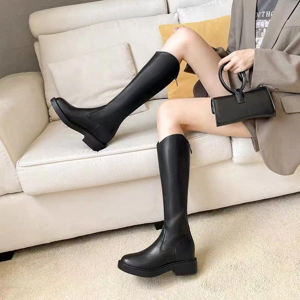 boots 2021 height increasing insole white female winter knight high spring and autumn, Black
boots 2021 height increasing insole white female winter knight high spring and autumn, Black