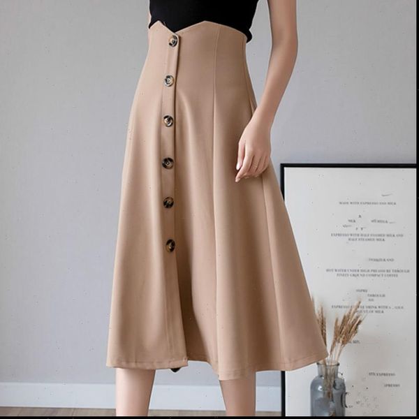 vintage fashion single breasted womens skirt high waist solid color casual ol a line skirts summer faldas 3a378, Black
vintage fashion single breasted womens skirt high waist solid color casual ol a line skirts summer faldas 3a378, Black