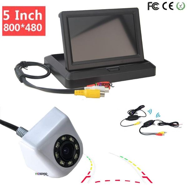 car video wireless 5" folding hd800*480 screen monitor reverse parking auto with 8 led dynamic rajectory rear view camera
car video wireless 5" folding hd800*480 screen monitor reverse parking auto with 8 led dynamic rajectory rear view camera