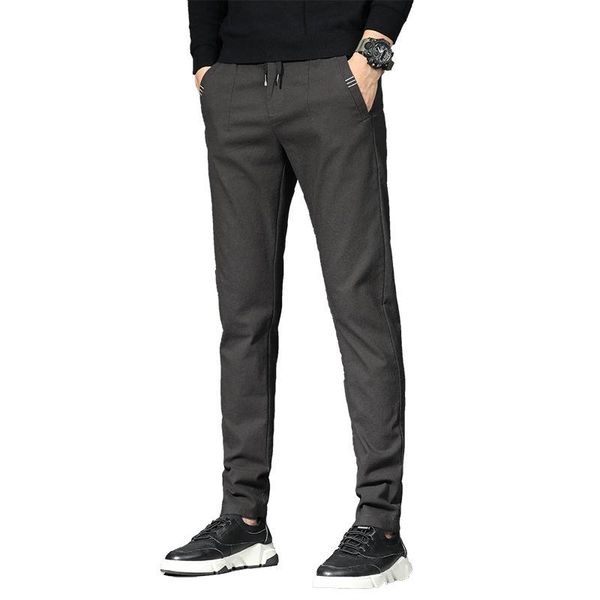 men's pants cotton slim men pencil business formal spring summer autumn blue male young full length long casual chino man trousers, Black
men's pants cotton slim men pencil business formal spring summer autumn blue male young full length long casual chino man trousers, Black