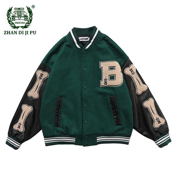 men's jackets mens baseball jacket hip hop furry bone letter embroidery patchwork coat harajuku oversize college style couples bomber, Black;brown
men's jackets mens baseball jacket hip hop furry bone letter embroidery patchwork coat harajuku oversize college style couples bomber, Black;brown
