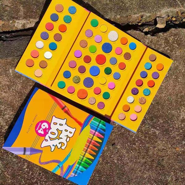 long-lasting waterproof bright color eyeshadow palette cosmetics matte & shimmer big box 64 colors eye pressed powder makeup easy to wear dh
long-lasting waterproof bright color eyeshadow palette cosmetics matte & shimmer big box 64 colors eye pressed powder makeup easy to wear dh