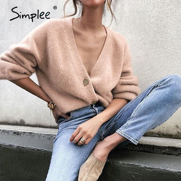 simplee casual v-neck short women knitted sweater bat sleeve single-breasted female cardigan solid color flexible ladies sweater 210218, White;black
simplee casual v-neck short women knitted sweater bat sleeve single-breasted female cardigan solid color flexible ladies sweater 210218, White;black