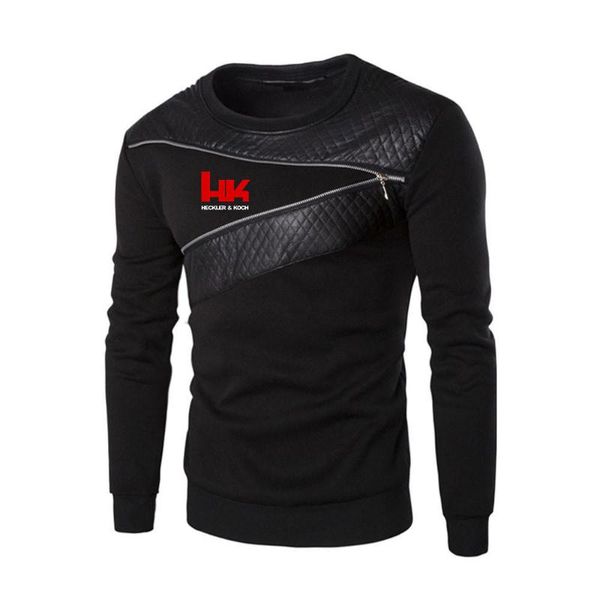 men's hoodies & sweatshirts hk heckler koch no compromise printing men spring and autumn comfortable round neck patchwork fashion fitne, Black
men's hoodies & sweatshirts hk heckler koch no compromise printing men spring and autumn comfortable round neck patchwork fashion fitne, Black