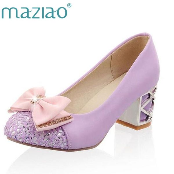dress shoes maziao 2021 med heels women thick heel round toe girls student pumps butterfly - knot size 34-43, Black
dress shoes maziao 2021 med heels women thick heel round toe girls student pumps butterfly - knot size 34-43, Black