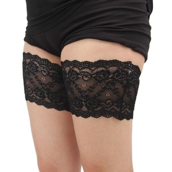 socks & hosiery 1 pcs lace stocking sleeve elastic flower thigh large size non-slip rubber leg strap, Black;white 
socks & hosiery 1 pcs lace stocking sleeve elastic flower thigh large size non-slip rubber leg strap, Black;white
