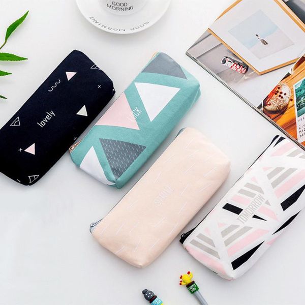 pencil bags 1pc fashion canvas case stationery pouch cute pen office student nylon school supplies box bag kids gift
pencil bags 1pc fashion canvas case stationery pouch cute pen office student nylon school supplies box bag kids gift