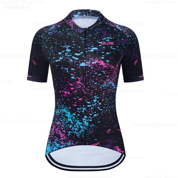 racing sets raudax women cycling jersey 2021 summer short sleeve ropa de ciclismo bike set outdoor uniform motocross clothes, Black;blue
racing sets raudax women cycling jersey 2021 summer short sleeve ropa de ciclismo bike set outdoor uniform motocross clothes, Black;blue