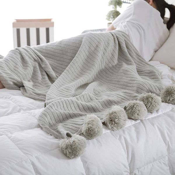 soft cotton blanket nordic knitted yarn blanket hair ball sofa cover with pompon carpet slipcover chair cover home decor
soft cotton blanket nordic knitted yarn blanket hair ball sofa cover with pompon carpet slipcover chair cover home decor