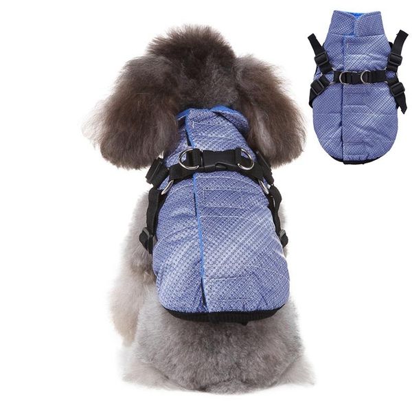 dog apparel warm clothes dual functional pet windbreaker with harness puppy outfit vest for teddy
dog apparel warm clothes dual functional pet windbreaker with harness puppy outfit vest for teddy