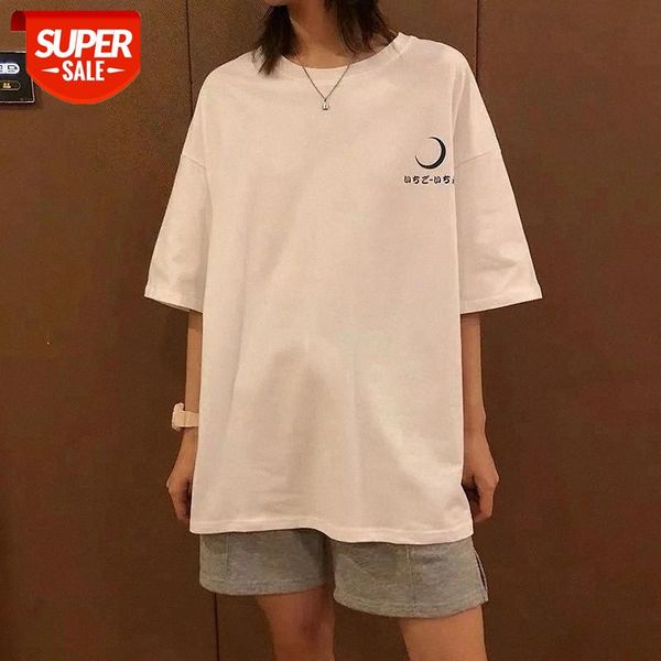 t-shirt women 2020 summer new water ice moon colorful reflective student korean version of loose harajuku version shirt #ed5u, White
t-shirt women 2020 summer new water ice moon colorful reflective student korean version of loose harajuku version shirt #ed5u, White