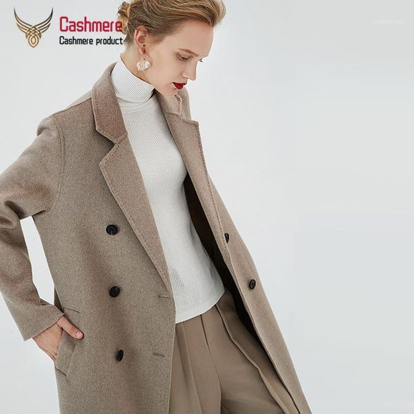 feng shui british corrugated double-sided cashmere coat female 2021 autumn winter wool woolen double-breasted slim jacket women's & ble, Black
feng shui british corrugated double-sided cashmere coat female 2021 autumn winter wool woolen double-breasted slim jacket women's & ble, Black