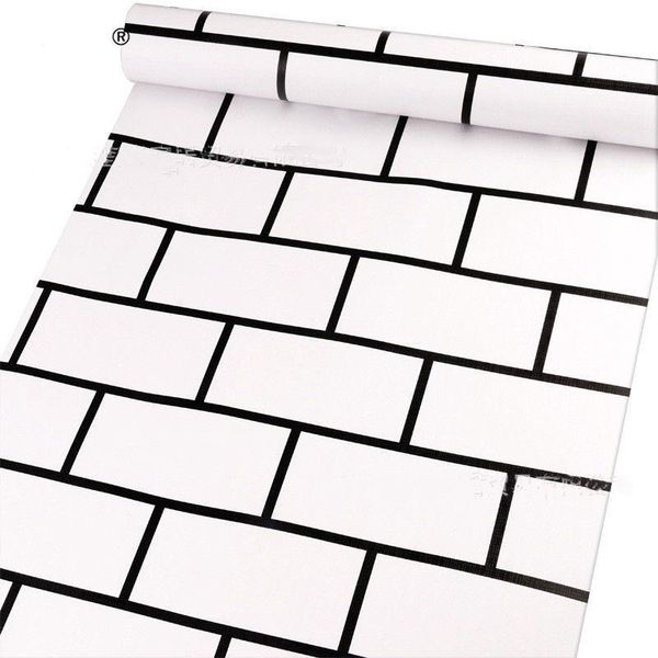 wallpapers 10m arrival ins style wallpaper brick wall sticker white and black design papel de parede in roll size 0.45*10m
wallpapers 10m arrival ins style wallpaper brick wall sticker white and black design papel de parede in roll size 0.45*10m