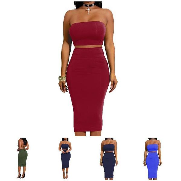 two piece dress nice summer women 2 pieces set off shoulder crop skirts bandage backless party club bodycon outfits 88, White
two piece dress nice summer women 2 pieces set off shoulder crop skirts bandage backless party club bodycon outfits 88, White