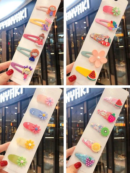 2021 new girl cartoon fresh fruit flower hairpin princess cute bb clip card broken hair girl headdress color hair accessories, Slivery;white
2021 new girl cartoon fresh fruit flower hairpin princess cute bb clip card broken hair girl headdress color hair accessories, Slivery;white