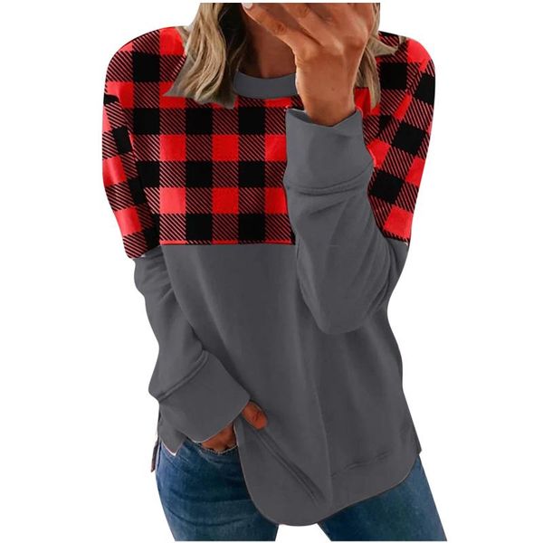 women's blouses & shirts patchwork t-shirt women long sleeve tee 2021 spring autumn t shirt clothes female o-neck harajuku mujer camis, White
women's blouses & shirts patchwork t-shirt women long sleeve tee 2021 spring autumn t shirt clothes female o-neck harajuku mujer camis, White