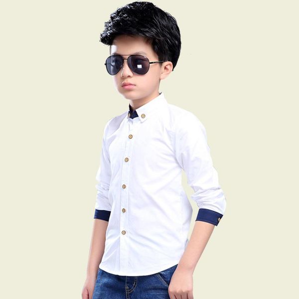 shirts handsome boys solid white shirt for long sleeve teenage clothes fashion spring school 6 8 10 12 14, White;black
shirts handsome boys solid white shirt for long sleeve teenage clothes fashion spring school 6 8 10 12 14, White;black