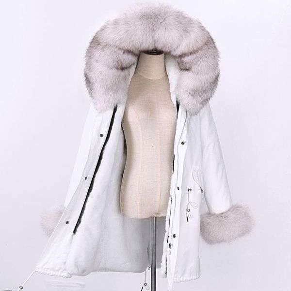 women's fur & faux 2021 fashion plus size real long coat winter jacket women white parka liner thick warm outerwear, Black
women's fur & faux 2021 fashion plus size real long coat winter jacket women white parka liner thick warm outerwear, Black