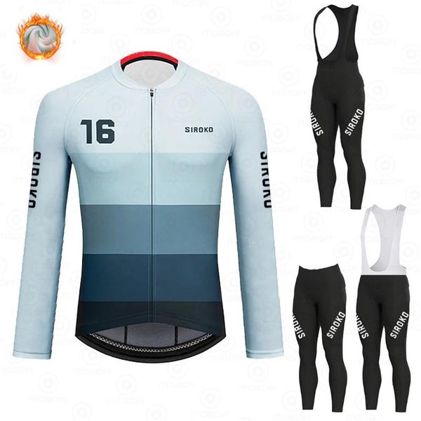 racing sets 2021 siroko winter thermal fleece set cycling clothes men's jersey suit sport riding bike mtb clothing bib pants warm, Black;blue
racing sets 2021 siroko winter thermal fleece set cycling clothes men's jersey suit sport riding bike mtb clothing bib pants warm, Black;blue