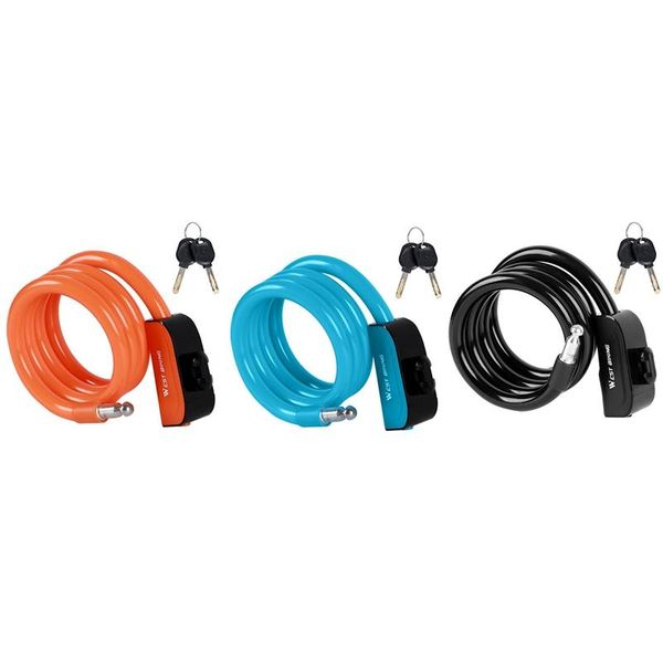 bike locks west biking bicycle cable lock outdoor cycling with keys steel wire security accessories 1.2m
bike locks west biking bicycle cable lock outdoor cycling with keys steel wire security accessories 1.2m