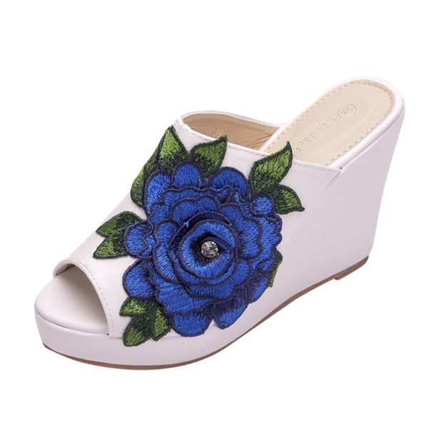 slippers women shoes summer fashion pu leather leisure platform wedges fish mouth sandal thick bottom #smt, Black
slippers women shoes summer fashion pu leather leisure platform wedges fish mouth sandal thick bottom #smt, Black