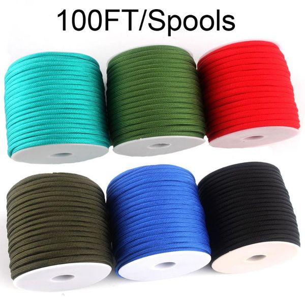 5pc/lot 100ft spools paracord 550 tent wind rope diy paracord bracelet parachute cord lanyard rope 7strand paracorde 252 color
5pc/lot 100ft spools paracord 550 tent wind rope diy paracord bracelet parachute cord lanyard rope 7strand paracorde 252 color
