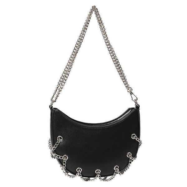 evening bags 2021 women chains designer black handbag ladies messenger shoulder crescent moon saddle crossbody handbags
evening bags 2021 women chains designer black handbag ladies messenger shoulder crescent moon saddle crossbody handbags