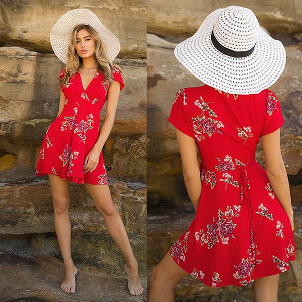 casual dresses summer short dress mini floral ladies v neck beach boho sundresses elegant party vestidos, Black;gray
casual dresses summer short dress mini floral ladies v neck beach boho sundresses elegant party vestidos, Black;gray