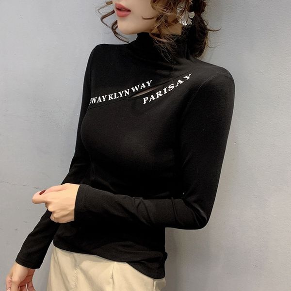2021 autumn winter clothes t-shirt brushed cotton hollow out letter women ropa mujer bottoming shirt tees new t07518 pp80, White
2021 autumn winter clothes t-shirt brushed cotton hollow out letter women ropa mujer bottoming shirt tees new t07518 pp80, White