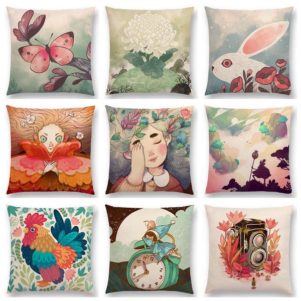 children's illustration cushion cover beautiful fantasy world fairy girl colorful dreams home decor pillowcase
children's illustration cushion cover beautiful fantasy world fairy girl colorful dreams home decor pillowcase